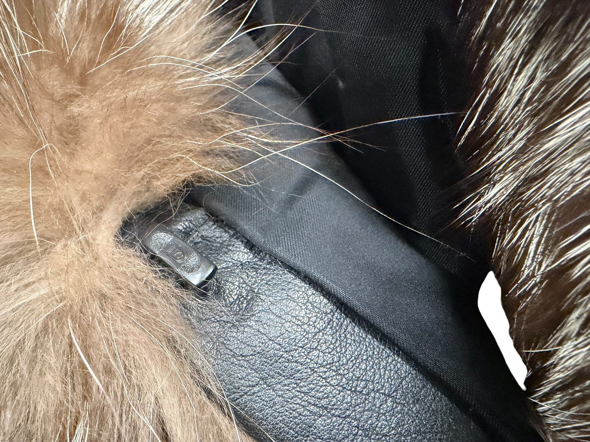 Vintage Rotiny Brown/White Saga Fox Fur Coat