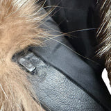 Vintage Rotiny Brown/White Saga Fox Fur Coat