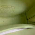 Coach Lime Nappa Leather Top Handle Bag