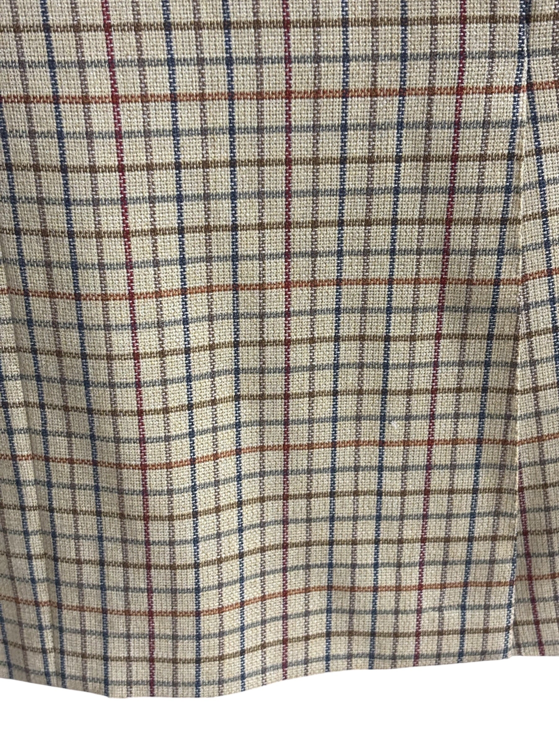 80s/90s Vintage Hermes Plaid Sportcoat (Distressed)