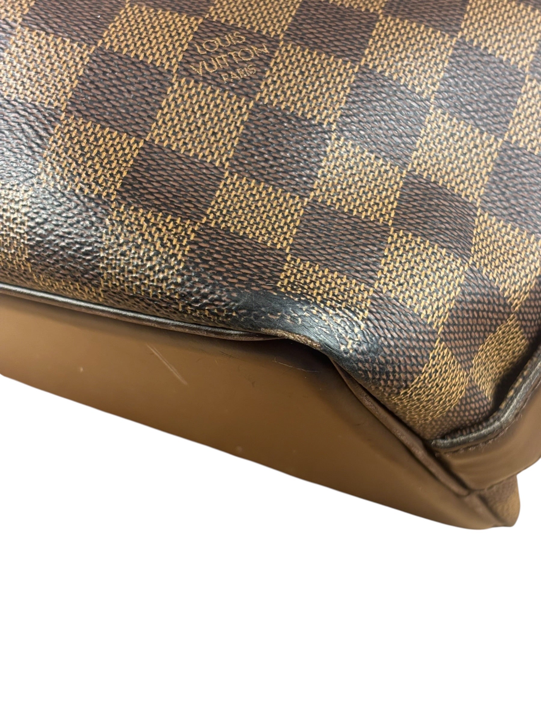 Louis Vuitton Damier Ebene Columbine Shoulder/Tote Bag