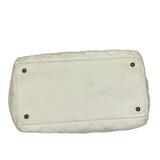 Chanel Beige Quilted Leather  Chain Shoulder Bag 2008