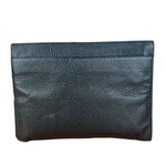 Tom Ford Black Leather Alix Clutch