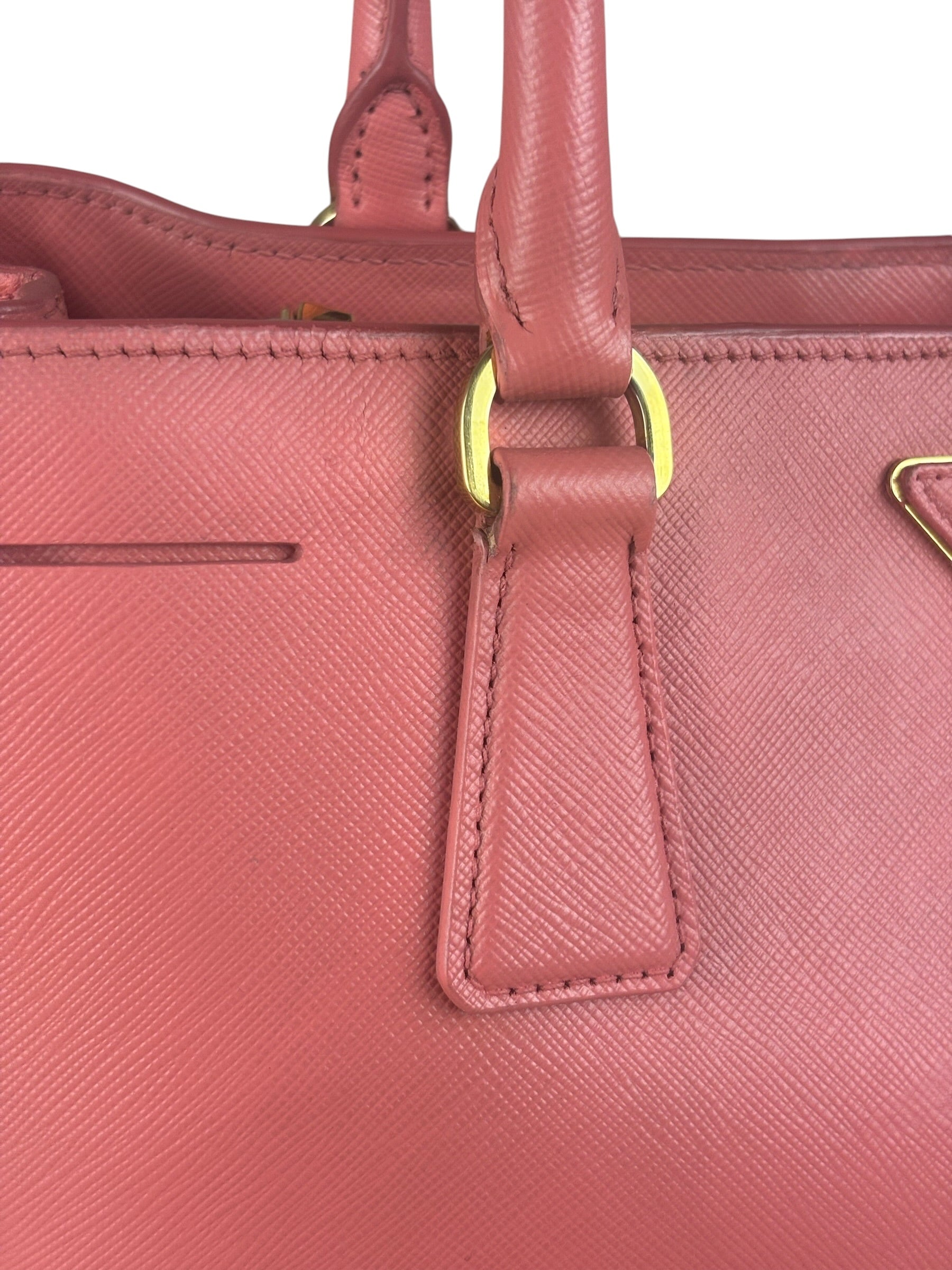 Prada Pink Galleria Saffiano Leather Tote