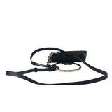 Chloe Black Suede/Leather Faye Bracelet Crossbody Bag