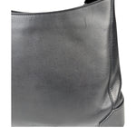 Burberry Black Leather Hobo Bag