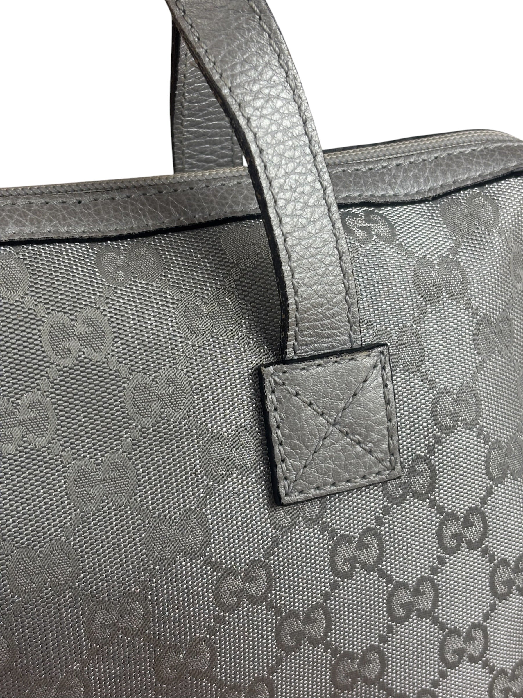 Gucci Vintage GG East-West Boston Bowling Handbag