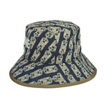 Celine Paris Blue Denim Bucket Hat