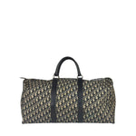Christian Dior Vintage Black Trotter Boston Travel Bag