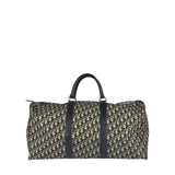 Christian Dior Vintage Black Trotter Boston Travel Bag