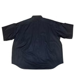 Balenciaga Black Poplin Button Up Shirt