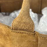 Bottega Veneta Brown Suede Maxi Intrecciato Arco Tote