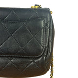 Chanel Black Quilted Leather Kiss-Lock My Crush Micro Bag 2020