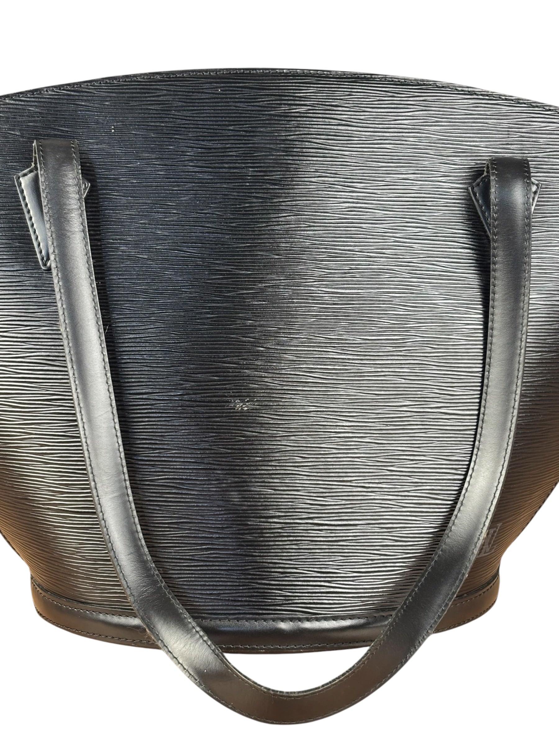 Louis Vuitton Vintage Black Epi Saint Jacques