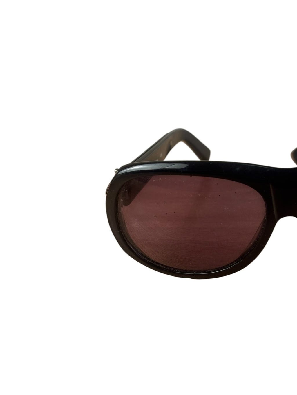 Chloe Black CL2119 Oversized Round Sunglasses