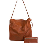 Loewe Vintage Brown Leather Shoulder Bag