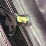 Chanel Purple Lambskin Ball Button Flap 2001