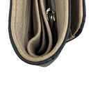 Loewe Muted Slate Blue Leather Monogram Debossed Anagram Wallet