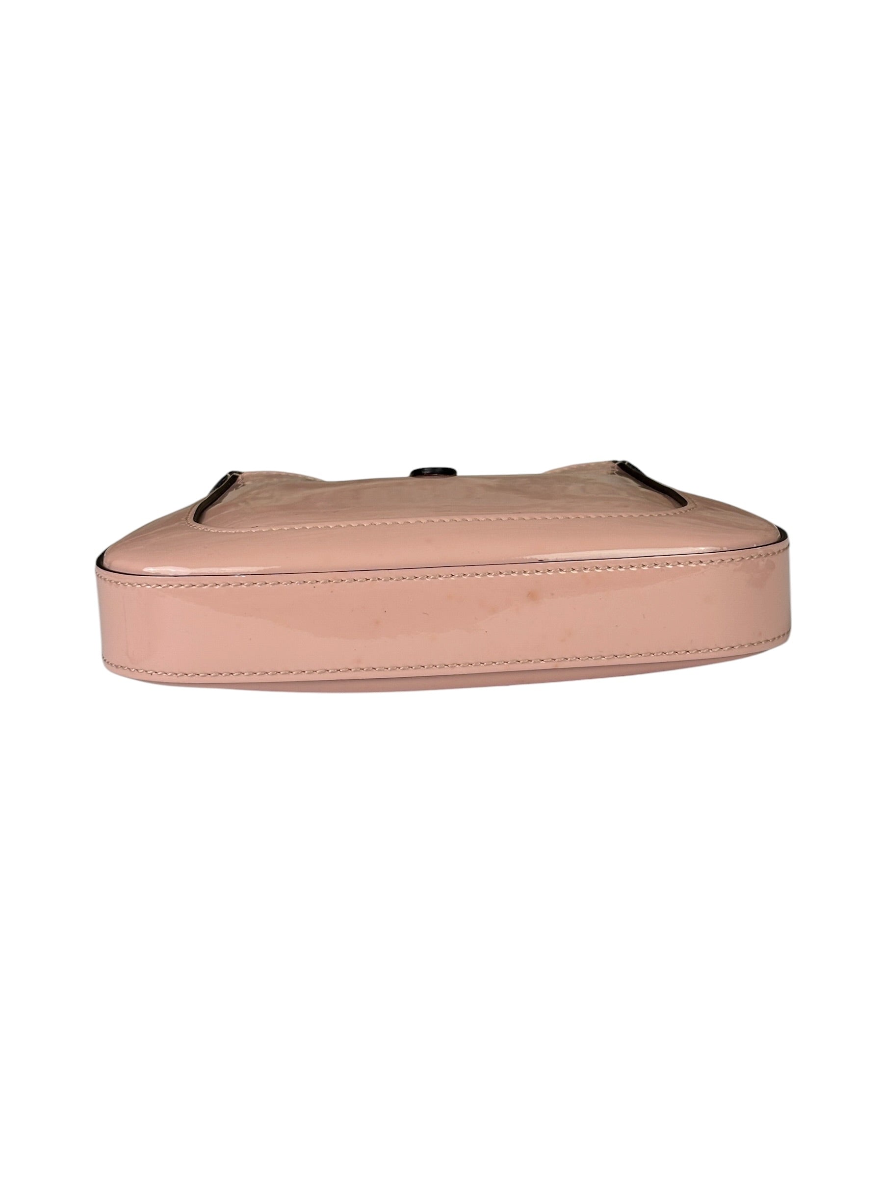 Gucci Pink Patent Leather Mini Jackie 1961 Hobo Bag