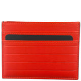 Christian Dior Red/Black Leather Card Holder