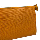 Louis Vuitton Orange Epi Leather Pochette