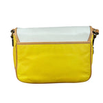 Coach Park Tricolor Leather Flap Crossbody Bag