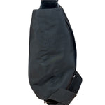 Gucci Black Canvas Flap Messenger Bag
