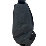 Gucci Black Canvas Flap Messenger Bag