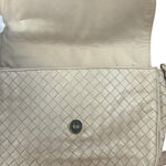Bottega Veneta Vintage Beige Intrecciato Crossbody