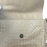Bottega Veneta Vintage Beige Intrecciato Crossbody