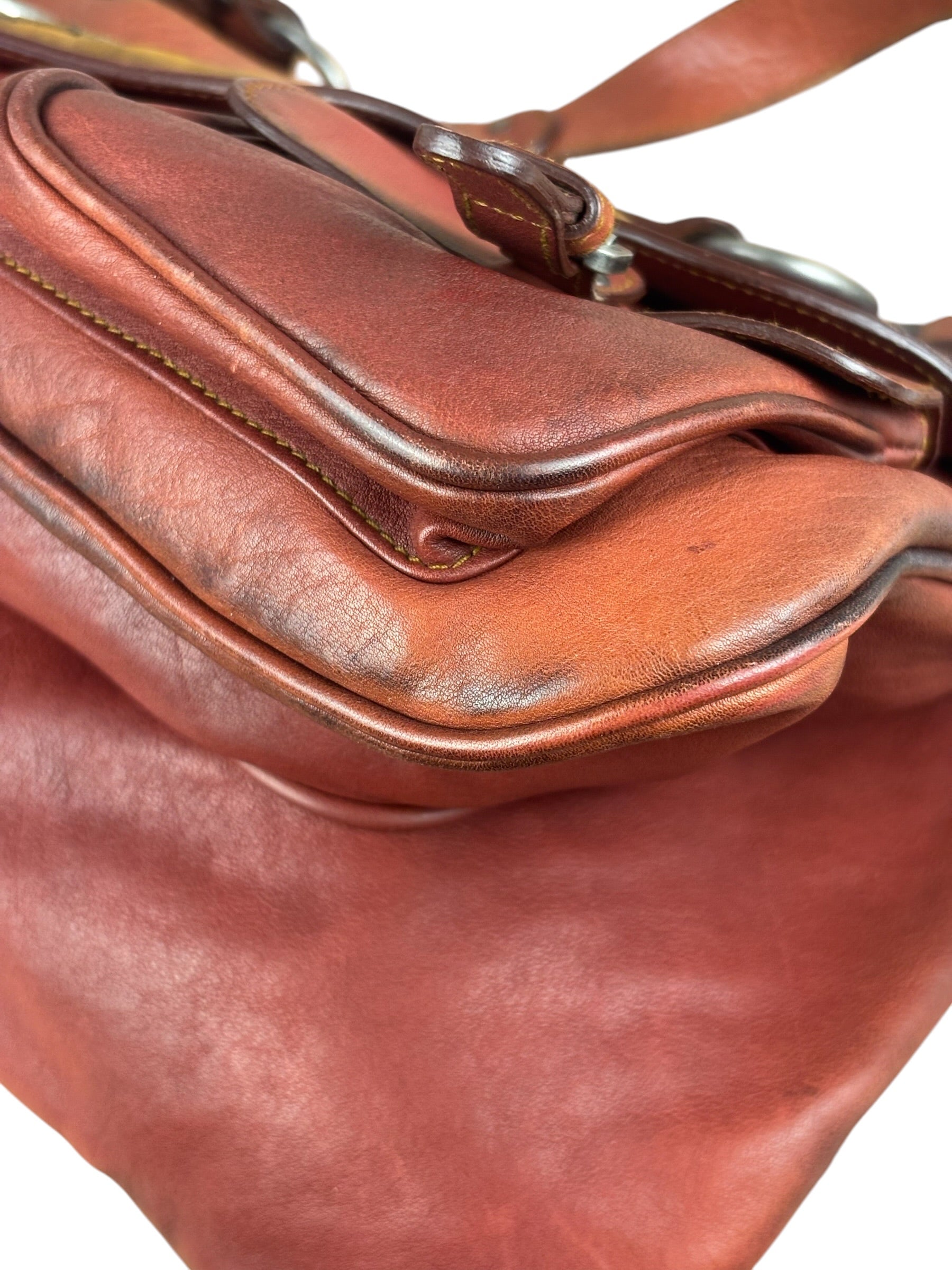 Christian Dior Vintage Gaucho Saddle Shoulder Bag