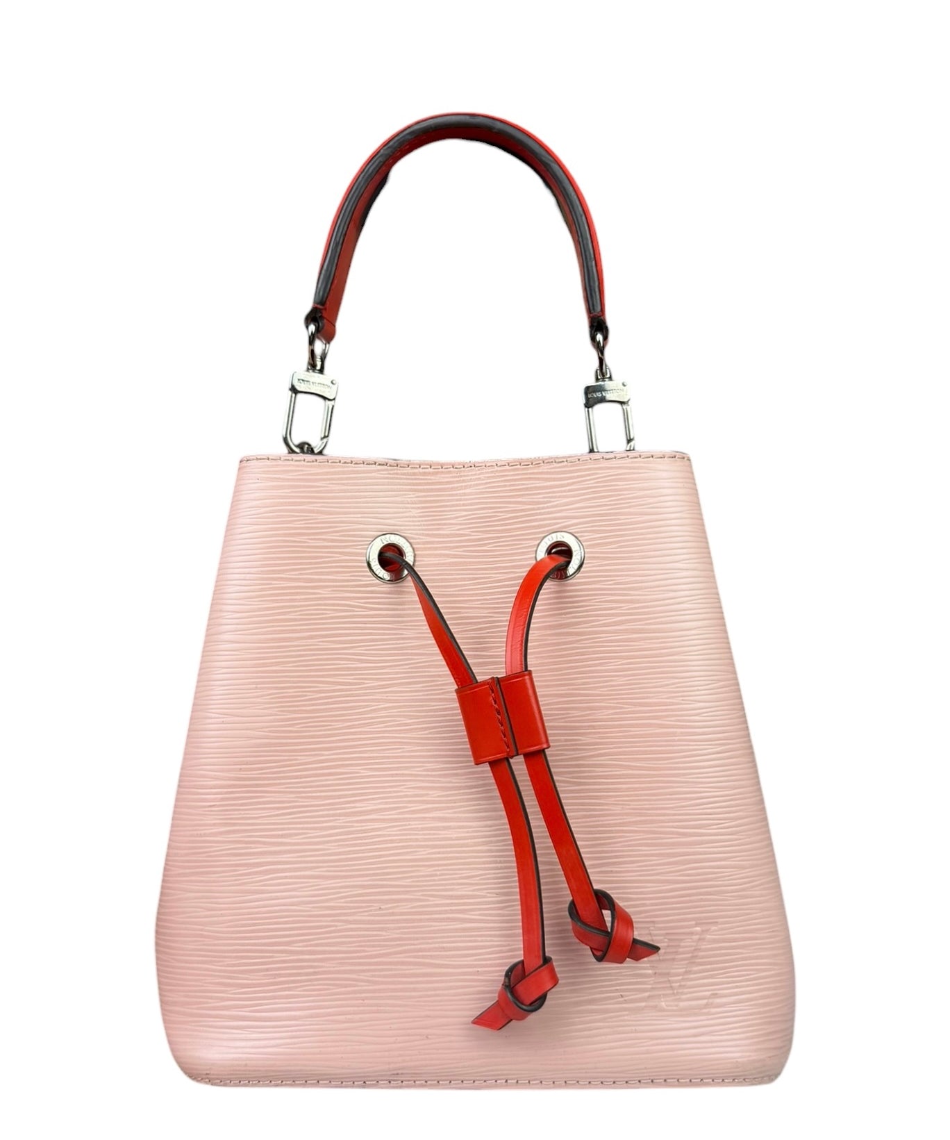 Louis Vuitton Epi Rose Ballerine NeoNoe BB Bucket Handbag