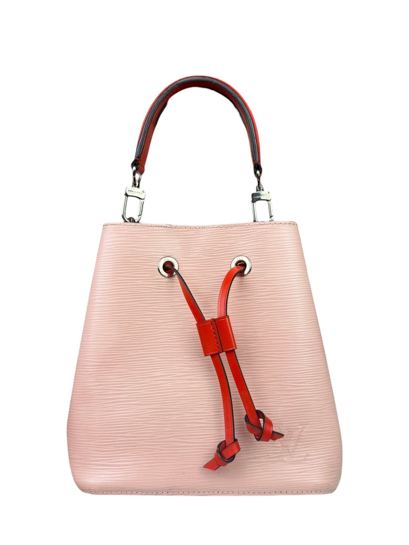 Louis Vuitton Epi Rose Ballerine NeoNoe BB Bucket Handbag