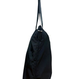 Prada Black Tessuto Nylon Zip Tote Large