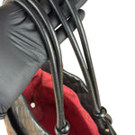 Chanel Black Leather Cambon Ligne Tote 2003