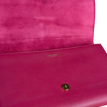 Saint Laurent Pink Leather Y Ligne Clutch