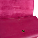 Saint Laurent Pink Leather Y Ligne Clutch