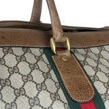 Gucci GG Vintage Coated Canvas Boston Bag