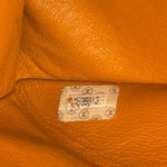 Chanel Vintage Orange Caviar Leather Tote 1989