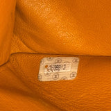 Chanel Vintage Orange Caviar Leather Tote 1989