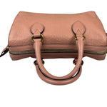 Gucci Pink Leather Guccissima Two-Way Boston Bag