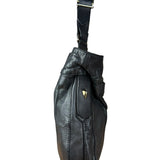 Givenchy Black Leather Hobo Bag