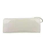 Jean Paul Gautier White Patent Leather Clutch Wallet