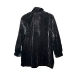 Fabio Mantegazza Vintage Black Fur Coat