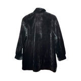 Fabio Mantegazza Vintage Black Fur Coat