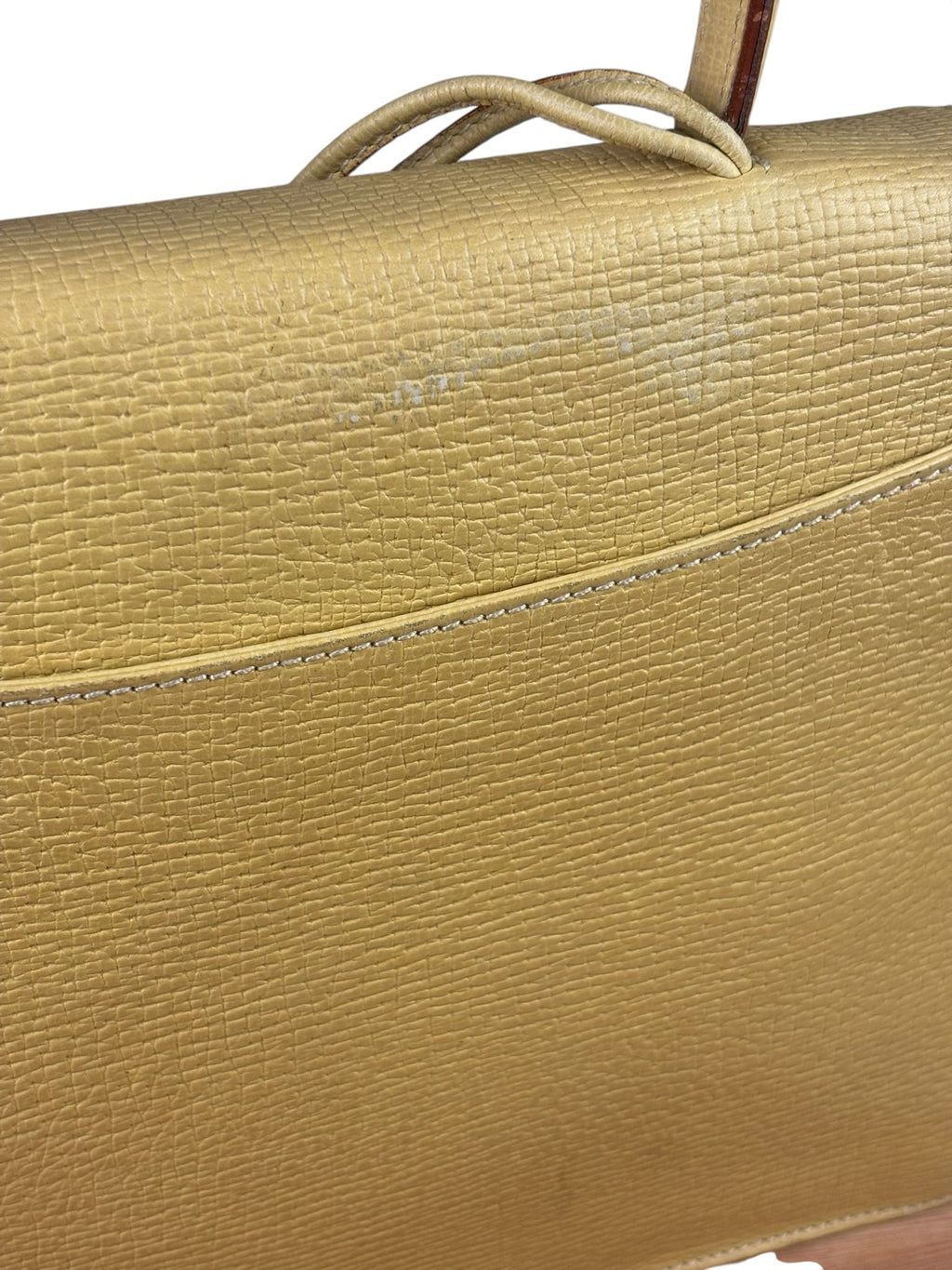 Loewe Muted Yellow Barcelona Two-Way Bag