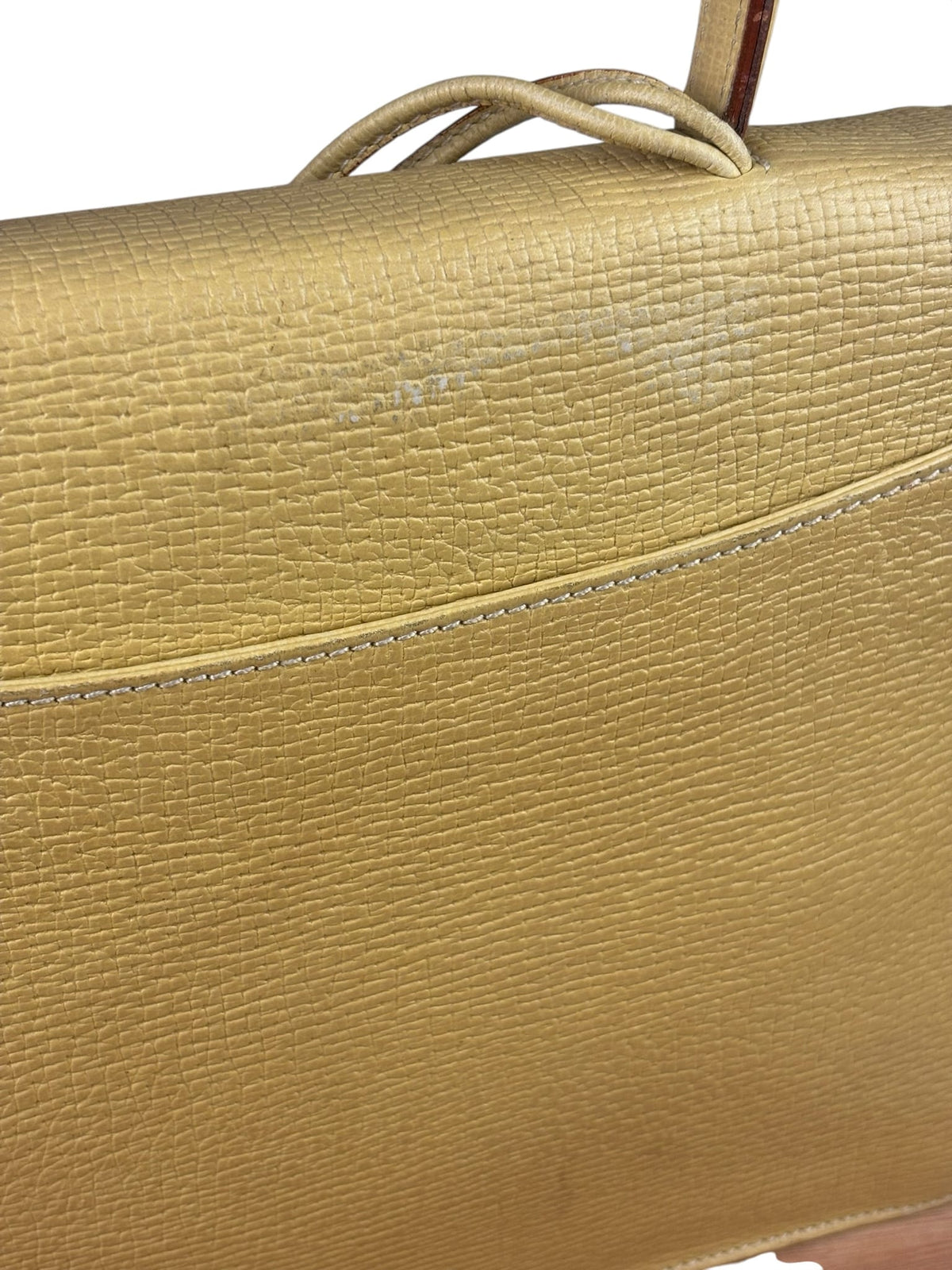Loewe Muted Yellow Barcelona Two-Way Bag