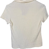 Fendi Embossed FF Short Sleeve Polo Shirt