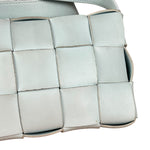 Bottega Veneta Intercciato Cassette Glacier Crossbody