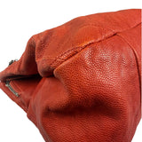 Chanel Red Caviar Quilted Small Frame Shoulder Bag 2011